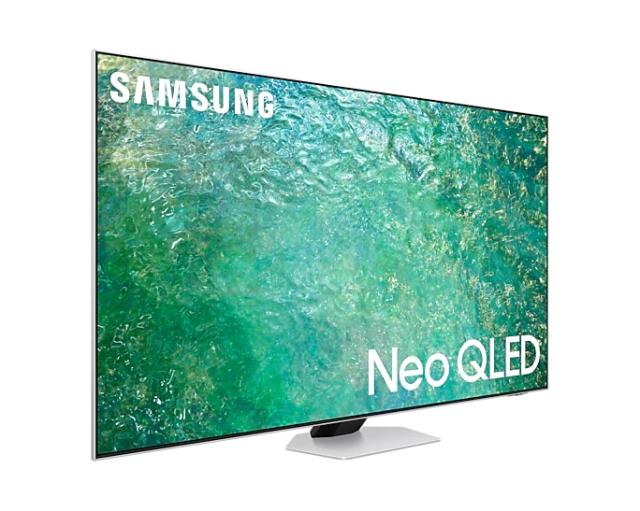 Телевизор Samsung 75'' 75QN85C NEO QLED FLAT, SMART, 120 Hz, Direct Full-Array, Neo Quantum HDR, FreeSync Premium Pro, Dolby Atmos, Q-Symphony, Bixby, Bluetooth 5.2, Wi-Fi 5, 4xHDMI 2.1, 2xUSB, Tizen, Silver