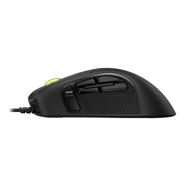 Геймърска мишка HyperX Pulsefire Raid, RGB, 16000 dpi, Черен