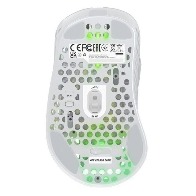Геймърска мишка Xtrfy M4 Wireless White