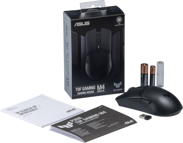 Геймърска мишка ASUS TUF Gaming M4 Wireless
