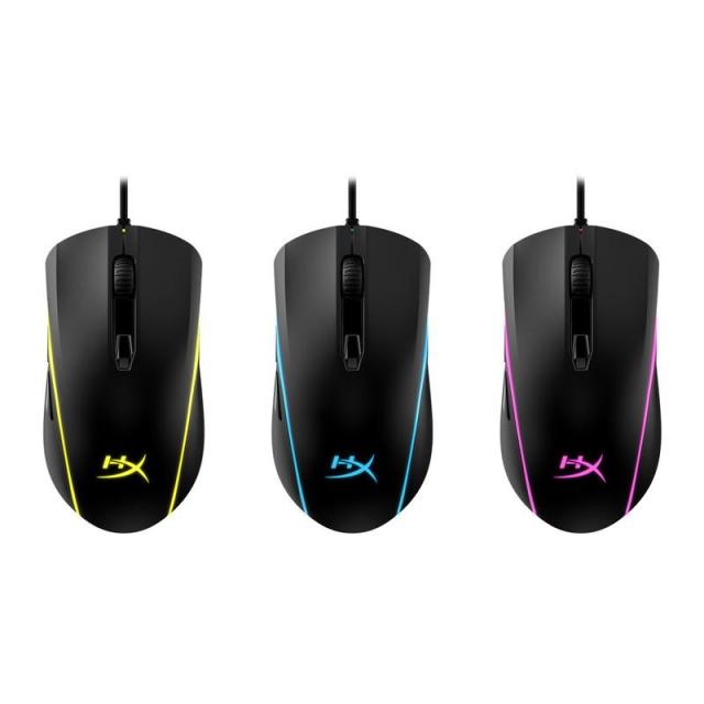 Геймърска мишка HyperX Pulsefire Surge, RGB 360°, USB 2.0, Черен