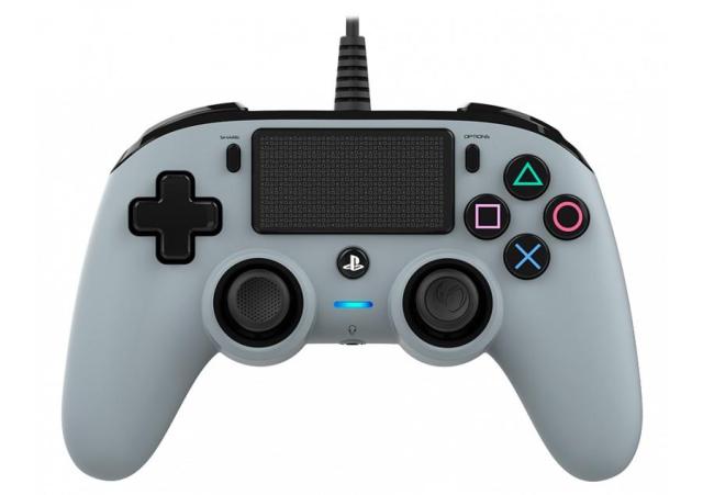 Жичен геймпад Nacon Wired Compact Controller Camo Grey, Сив