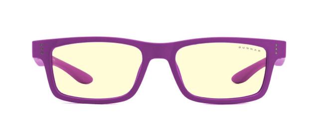 Детски компютърни очила GUNNAR Cruz Kids Small, Amber Natural, Лилав