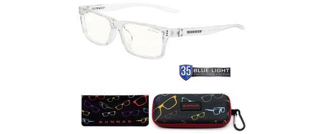 Детски компютърни очила GUNNAR Cruz Kids Large, Clear Natural, Кристал