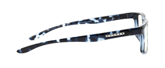 Детски компютърни очила GUNNAR Cruz Kids Large, Clear Natural, Син