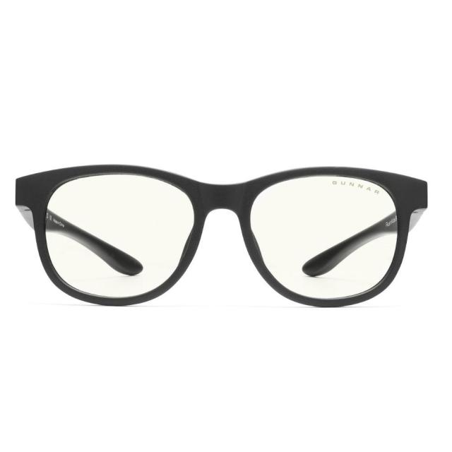Детски компютърни очила GUNNAR Rush Kids Small, Clear Natural, Черен