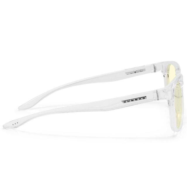 Детски компютърни очила GUNNAR Rush Kids Large, Amber Natural, Кристал