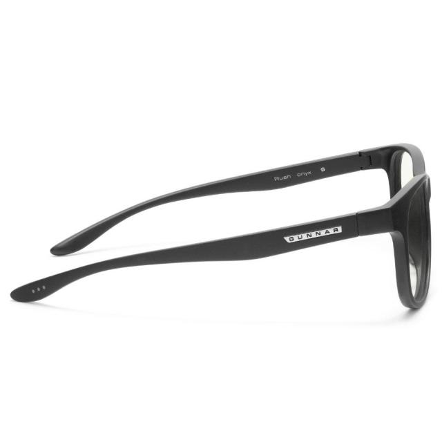 Детски компютърни очила GUNNAR Rush Kids 12+, Clear Natural, Черен