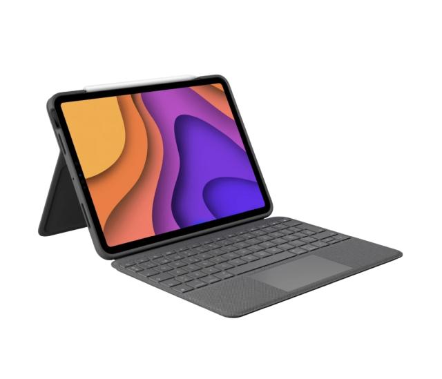Калъф Logitech Folio Touch for iPad Pro 11" (1st & 2nd Gen.) - Oxford Grey (UK)