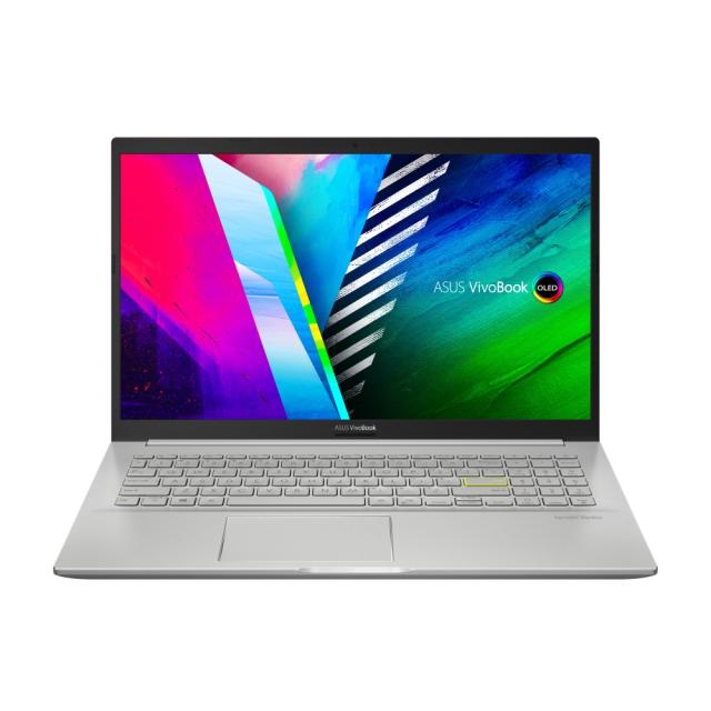 Лаптоп Asus Vivobook OLED K513EA-OLED-L531W, Intel Core i5-1135G7 (8M Cache, up to 4.2 GHz), 15.6" FHD IPS, Glare(1920x1080), 400nits,16GB DDR4 (8ON BD.),1TB PCIEG3 SSD, Windows 11,Illum. Kbd., Transparent Silver