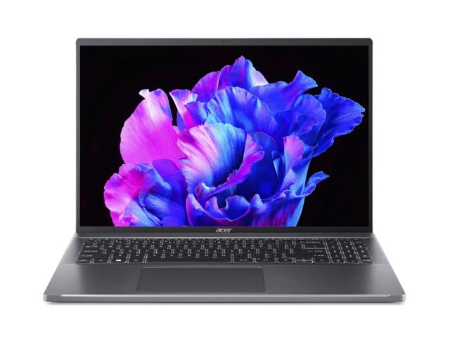 Лаптоп Acer Swift 5,SFG16-71-531N, Core i7-1260P (up to 4.7GHz, 18MB), 14" 2.5K (2560 x 1440) IPS, 16GB LPDDR5, 1024GB PCIe SSD, Intel UMA, WIFI 6E BT 5.0 INTEL Killer CNVi, Mirco SD, Backlit KB, FPR, Linux, Steam Blue