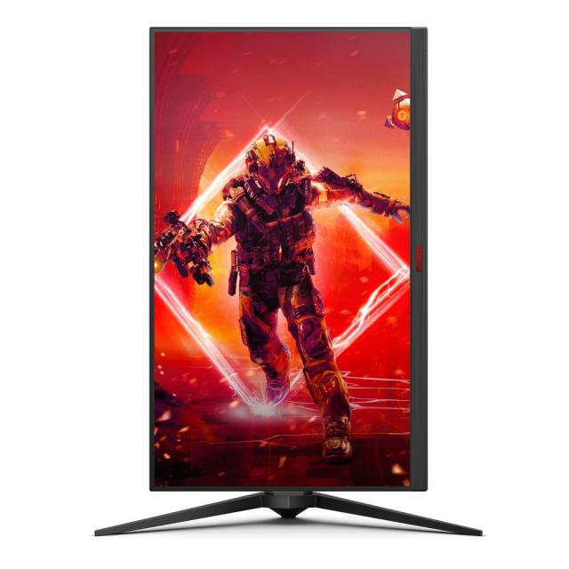 Монитор AOC AG275QXN/EU, 27" VA WLED, 2560x1440@165Hz, 1ms GtG, 1ms MPRT, 400cd m/2, 3000:1, 80M:1 DCR, AdaptiveSync, FlickerFree, Low Blue Light, Tilt, Height Adjust, Pivot, Swivel, 2xHDMI, DP, USB hub