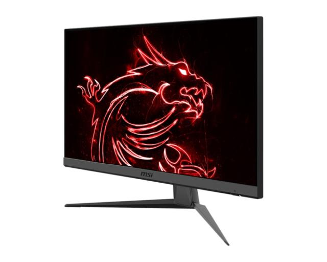 Монитор MSI Optix G243, 23.8", VA, 1ms, 165Hz, FHD 1920x1080, FLAT, AG, FreeSync Premium, Night Vision, HDMI CEC, 350 cd/m2, Contrast 3000:1, DCR 100M:1, 2x HDMI, DP, Tilt, VESA 100, Frameless, 9S6-3BA41T-044
