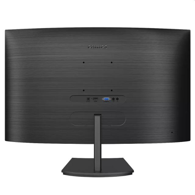 Монитор Philips 241E1SCA, 23.6" Curved 1500R VA WLED, 1920x1080@75Hz, 4ms GTG, 250cd/m2, 3000:1, Mega Infinity DCR, FreeSync/Adaptive Sync, FlickerFree, Low Blue Mode, 3Wx2, Tilt, D-SUB, HDMI