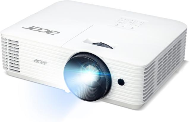 Мултимедиен проектор Acer Projector H5386BDi, DLP, WXGA (1280 x 720), 4500 ANSI Lumens, 20000:1, 3D, Wireless dongle included, HDMI, VGA, RS-232, Audio in, RCA, Wifi, Speaker 3W, Bag, 2.75kg, White
