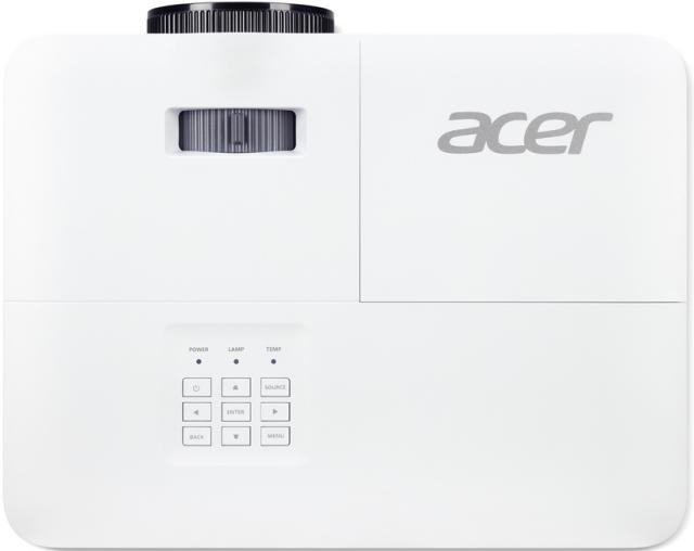 Мултимедиен проектор Acer Projector H5386BDi, DLP, WXGA (1280 x 720), 4500 ANSI Lumens, 20000:1, 3D, Wireless dongle included, HDMI, VGA, RS-232, Audio in, RCA, Wifi, Speaker 3W, Bag, 2.75kg, White