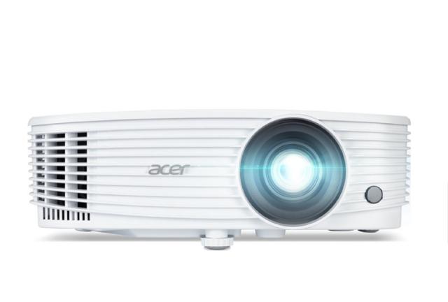 Мултимедиен проектор Acer Projector P1357Wi, DLP, WXGA(1280x800), 4500 ANSI Lumens, 20000:1, 1.3x, 3D ready, VGA in/out, 2xHDMI, RCA, Audio in/out, USB type A (5V/1A), Wireless dongle included, Speaker 1x10W, RS232,  Lamp life up to 15000h, Auto Keys