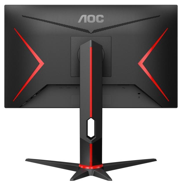 Монитор AOC 27G2U5/BK, 27" WLED IPS, 1920x1080@75Hz, 4ms GtG/1ms MPRT, 250cd/m2, 1000:1, DC20M:1, FreeSync, FlickerFree, Low Blue Light, 2Wx2, Tilt, Height Adjust, Pivot, Swivel, D-SUB, HDMI, DP, 4xUSB 3.0+Neomounts by NewStar Foldable Notebook Desk 