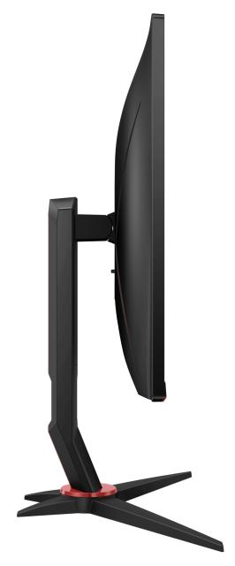 Монитор AOC 27G2U5/BK, 27" WLED IPS, 1920x1080@75Hz, 4ms GtG/1ms MPRT, 250cd/m2, 1000:1, DC20M:1, FreeSync, FlickerFree, Low Blue Light, 2Wx2, Tilt, Height Adjust, Pivot, Swivel, D-SUB, HDMI, DP, 4xUSB 3.0+Neomounts by NewStar Foldable Notebook Desk 