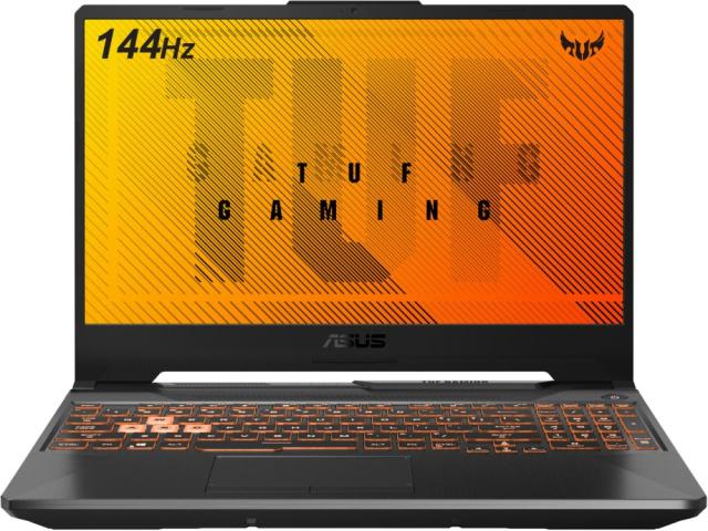 Лаптоп Asus TUF F15 FX506HF-HN017, (6-ядрен) Intel Core i5 11400H  2.7 GHz, 15.6" FHD AG (1920x1080)144Hz, 16GB DDR4 3200MHz (2x8 GB),  512GB PCIe 3,RTX 2050 4GB GDDR6, Wi-Fi 6(802.11ax), Backlit Chiclet Keyboard 1-Zone RGB, Free DOS, Graphite Black