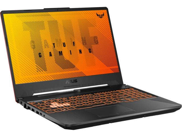 Лаптоп Asus TUF F15 FX506HF-HN017, (6-ядрен) Intel Core i5 11400H  2.7 GHz, 15.6" FHD AG (1920x1080)144Hz, 16GB DDR4 3200MHz (2x8 GB),  512GB PCIe 3,RTX 2050 4GB GDDR6, Wi-Fi 6(802.11ax), Backlit Chiclet Keyboard 1-Zone RGB, Free DOS, Graphite Black