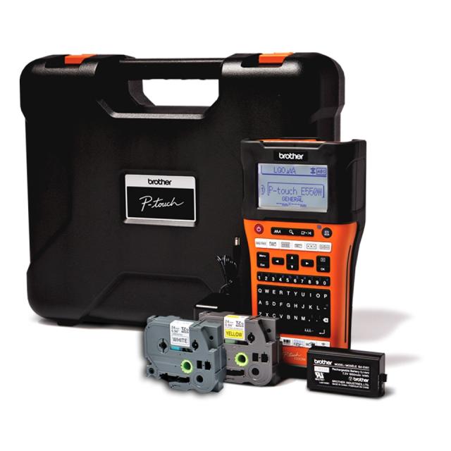 Етикираща система Brother PT-E550WVP Handheld Industrial Labelling system - Cyrillicized