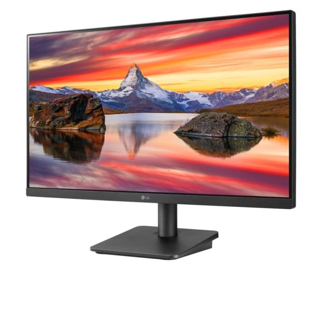 Монитор LG 24MP400P-B, 23.8" IPS, 5ms (GtG at Faster), 75z, 1000:1, Dynamic Action Sync, 250 cd/m2, Full HD 1920x1080, AMD FreeSync, Eye-care, Reader Mode, D-Sub, HDMI, Tilt, Black
