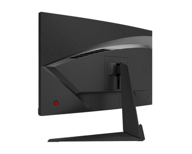 Монитор MSI Optix G24C6, 23.6", VA, 1ms, 144Hz, FHD 1920x1080, CURVED 1500R, AG, Night Vision, FreeSync Premium, Anti-Flicker, Less Blue Light, 250 cd/m2, Contrast 3000:1, DCR 100M:1, 2 x HDMI, DP, 1x Earphone out , Tilt, VESA100, Frameless, 9S6-3BA0