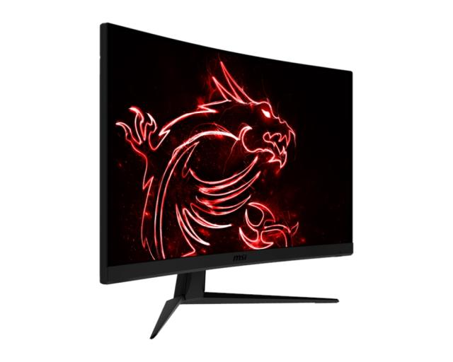 Монитор MSI Optix G27CQ5, 27", 1ms, 170Hz, VA, WQHD 2560x1440, CURVED 1500R, AG, 91% DCI-P3, FreeSync, Anti-Flicker, LBL, Night Vision, 250 cd/m2, Contrast 3000:1, DCR 100M:1, 2 x HDMI 2.0, DP, 1x Earphone out , Tilt, VESA100, Frameless, 9S6-3CB01T-0