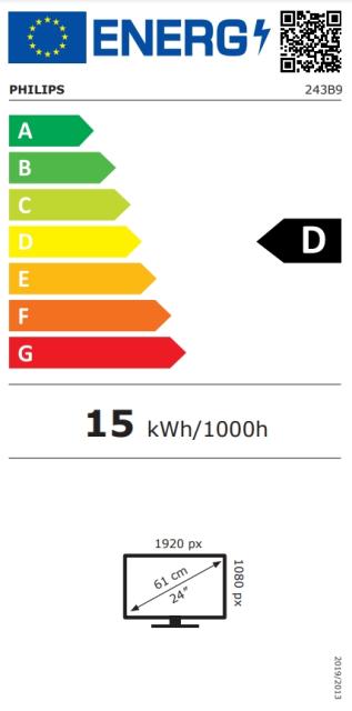Монитор Philips 243B9, 23.8" WLED IPS, 1920x1080@75Hz, 4ms GtG, 250cd/m2, 1000:1, DC50M:1, Adaptive Sync, Low Blue Light, 2Wx2, Tilt, Height, Pivot, Swivel, D-SUB, HDMI, DP, USB Hub+Neomounts by NewStar Foldable Notebook Desk Stand