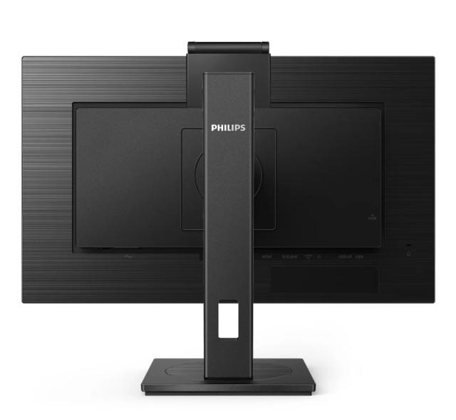 Монитор Philips 242B1H/00, 23.8" IPS WLED, 1920x1080@75Hz, 4GtG, 250cd/m2, 1000:1, DCR 50M:1, Adaptive Sync, FlickerFree, Low Blue Mode, 2Wx2, Tilt, Height Adjust, Pivot, Swivel, D-SUB, DVI, HDMI, DP, USB hub+Neomounts by NewStar Foldable Notebook De