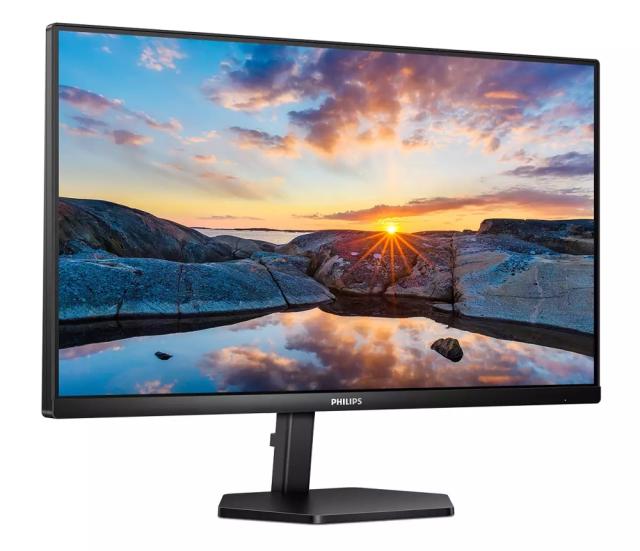 Монитор Philips 24E1N3300A, 23.8" IPS WLED, 1920x1080@75Hz, 4ms GtG, 1ms MPRT, 300cd/m2, 1000:1, Mega Infinity DCR, FreeSync, FlickerFree, Low Blue Mode, 3Wx2, Tilt, HDMI, USB hub+Neomounts by NewStar Tablet & Smartphone Stand