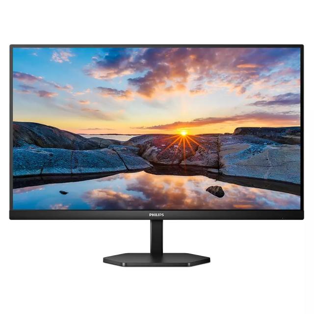 Монитор Philips 27E1N3300A, 27" IPS WLED, 1920x1080@75Hz, 4ms GtG, 1ms  MPRT, 300cd/m2, 1000:1, Mega Infinity DCR, FreeSync, FlickerFree, Low Blue Mode, 3Wx2, Tilt, HDMI, USB hub+Neomounts by NewStar Foldable Notebook Desk Stand