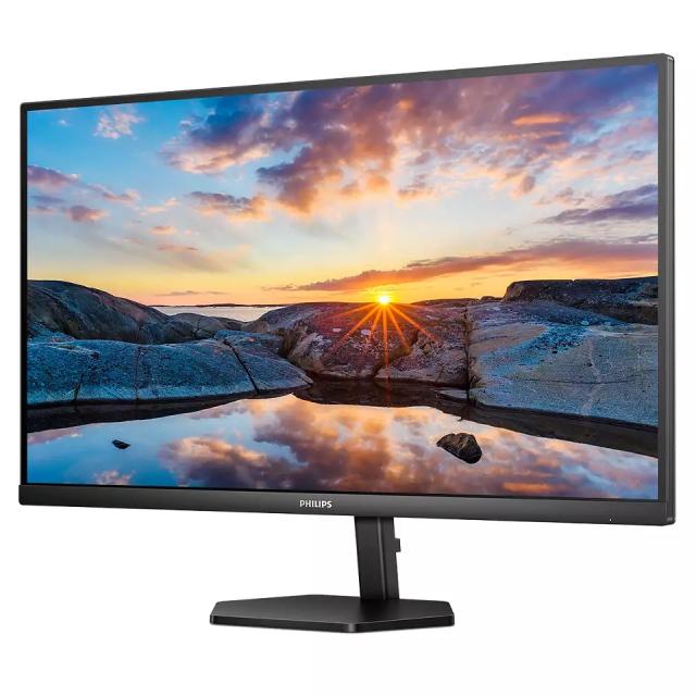 Монитор Philips 27E1N3300A, 27" IPS WLED, 1920x1080@75Hz, 4ms GtG, 1ms  MPRT, 300cd/m2, 1000:1, Mega Infinity DCR, FreeSync, FlickerFree, Low Blue Mode, 3Wx2, Tilt, HDMI, USB hub+Neomounts by NewStar Foldable Notebook Desk Stand