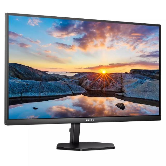 Монитор Philips 27E1N3300A, 27" IPS WLED, 1920x1080@75Hz, 4ms GtG, 1ms  MPRT, 300cd/m2, 1000:1, Mega Infinity DCR, FreeSync, FlickerFree, Low Blue Mode, 3Wx2, Tilt, HDMI, USB hub+Neomounts by NewStar Foldable Notebook Desk Stand