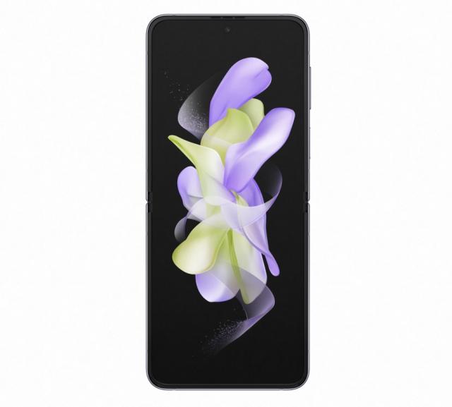 Мобилен телефон Samsung SM-F721 GALAXY Flip 4 5G 512 GB, Octa-Core (1x3.19 GHz, 3x2.75 GHz, 4x1.8 GHz), 8 GB RAM, 6.7" 1080x2640 120 Hz Dynamic AMOLED, HDR10+, 12.0 MP + 12.0 MP + 10.0 MP Selfie, 3700 mAh, Dual SIM, Bora Purple
