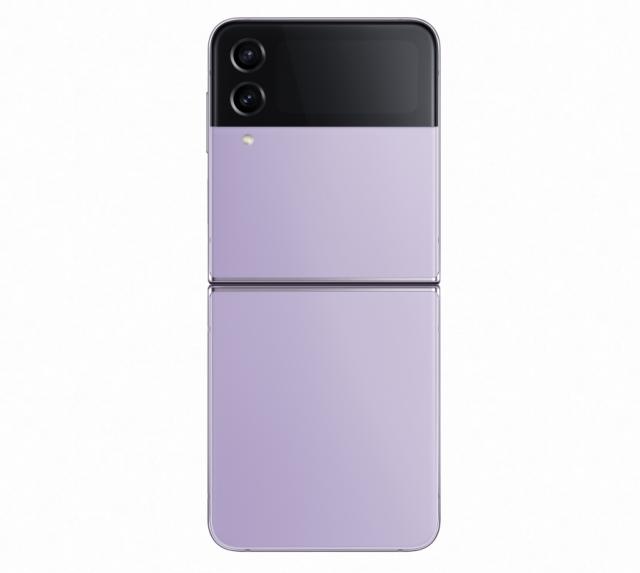 Мобилен телефон Samsung SM-F721 GALAXY Flip 4 5G 512 GB, Octa-Core (1x3.19 GHz, 3x2.75 GHz, 4x1.8 GHz), 8 GB RAM, 6.7" 1080x2640 120 Hz Dynamic AMOLED, HDR10+, 12.0 MP + 12.0 MP + 10.0 MP Selfie, 3700 mAh, Dual SIM, Bora Purple