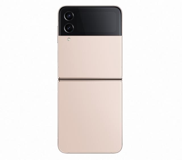 Мобилен телефон Samsung SM-F721 GALAXY Flip 4 5G 512 GB, Octa-Core (1x3.19 GHz, 3x2.75 GHz, 4x1.8 GHz), 8 GB RAM, 6.7" 1080x2640 120 Hz Dynamic AMOLED, HDR10+, 12.0 MP + 12.0 MP + 10.0 MP Selfie, 3700 mAh, Dual SIM, Pink Gold
