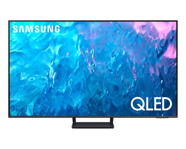 Телевизор Samsung 75" 75Q70 QLED FLAT, SMART, 3300 PQI, Direct Full Array 4X, QHDR 8X, HDR 10+, Freesync, Quantum 4K Processor, Dolby Digital Plus, DVB-T2CS2 x 2, Wireless, Network, PIP, 4xHDMI, 2xUSB, Charcoal Black