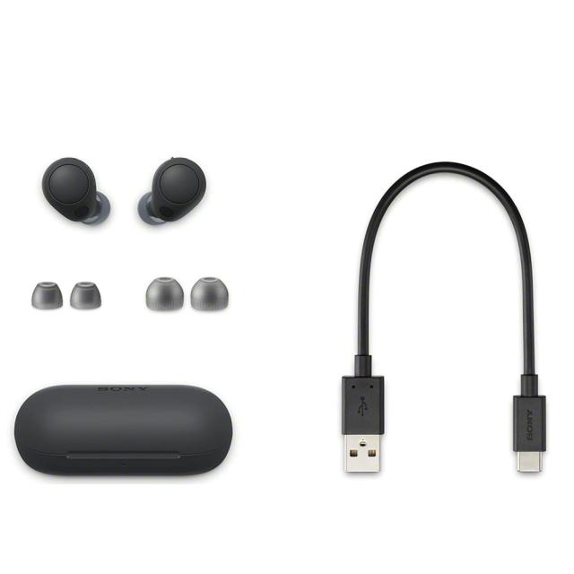 Слушалки Sony Headset WF-C700N, black