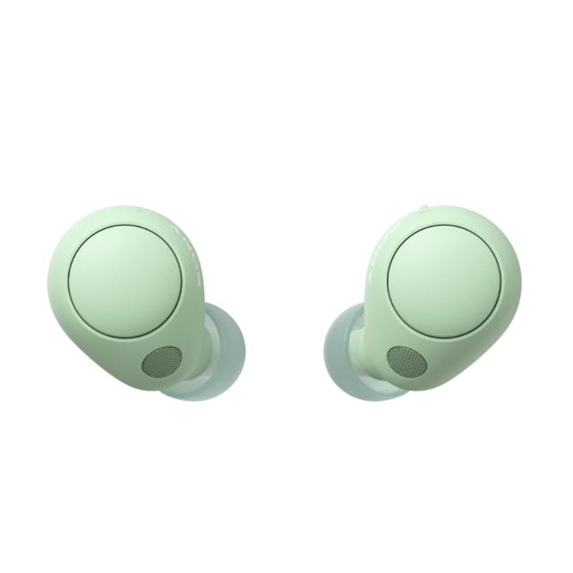 Слушалки Sony Headset WF-C700N, Bluetooth, green