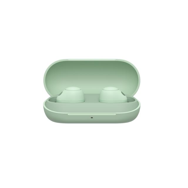 Слушалки Sony Headset WF-C700N, Bluetooth, green
