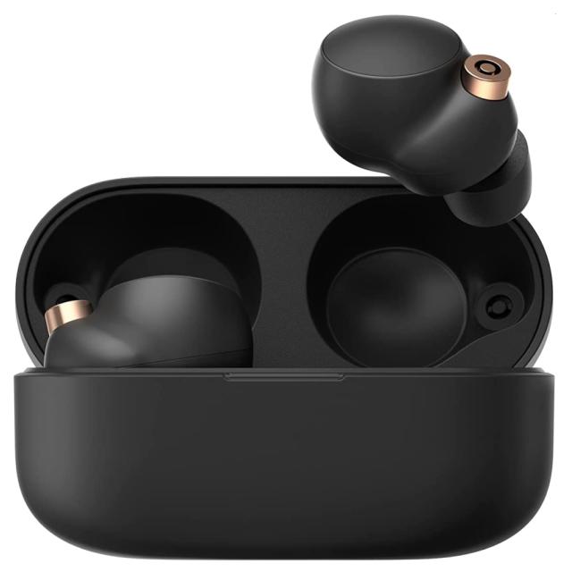 Слушалки Sony Headset WF-1000XM4, black