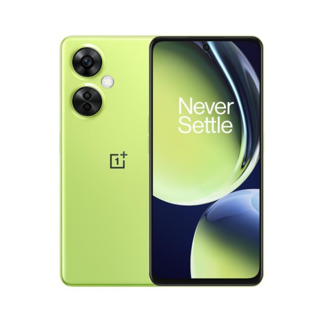 Мобилен телефон OnePlus Nord CE 3 Lite 5G CPH2465, 8GB RAM, 128GB, 8 Core Snapdragon 695, 6,72" 120Hz LCD 2400x1080, 108MP + 2MP + 2MP EIS, 16MP Selfie, 5000mAh, Dual SIM, Android 13, Pastel Lime