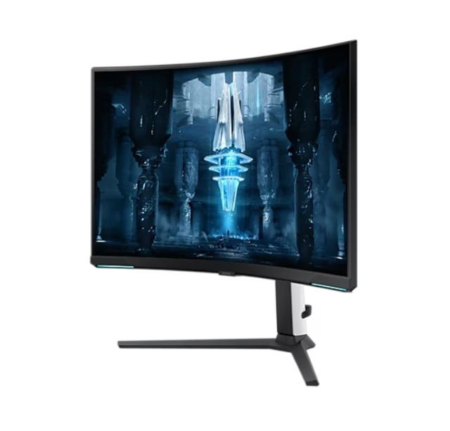 Монитор Samsung Odyssey Neo G8 LS-32BG850, 32" (81.28cm), VA панел, 240Hz, UHD, 1ms, 300cd/m2, 2x HDMI, DP, USB