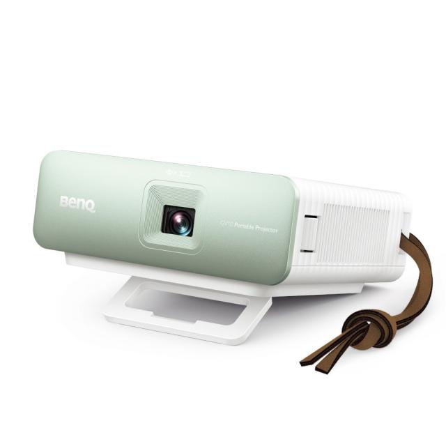 Мултимедиен проектор BenQ Portable GV10 DLP, Light Source LED, 100AL, 480p (854x480), Rec. 709 Coverage 94%, TR 1.3, Speaker (x1), 3W, Stand, HDMI, power up external dongle up to 7.5W, Built-in Battery