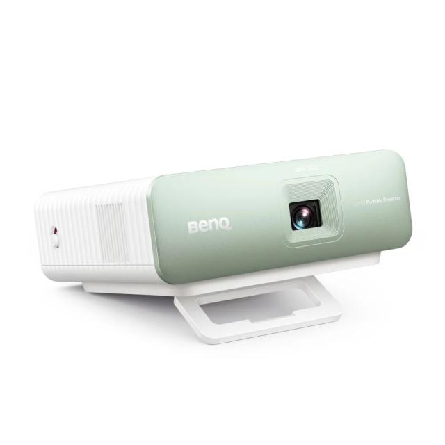 Мултимедиен проектор BenQ Portable GV10 DLP, Light Source LED, 100AL, 480p (854x480), Rec. 709 Coverage 94%, TR 1.3, Speaker (x1), 3W, Stand, HDMI, power up external dongle up to 7.5W, Built-in Battery