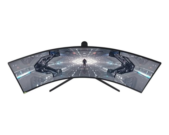 Монитор Samsung LC49G95T, 49" Odyssey GAMING, Curved VA QLED, 1000R, 240 Hz, 1ms GTG, 5120 x 1440, 32:9, 420cd/m2, 2xDP, HDMI, 2xUSB