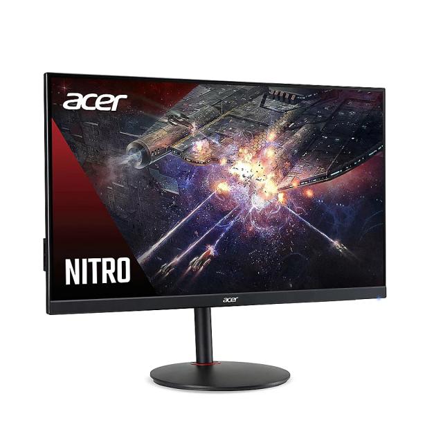 Монитор Acer Nitro XV242YPbmiiprx, 23.8'' IPS LED, Anti-Glare, FreeSync, ZeroFrame, 2ms/0.9ms(Min.), 100M:1, 350 cd/m2, 1920x1080 FHD, 165Hz, 2xHDMI, DP, Audio out, Speakers 2x2W, Height adj., Tilt, Swivel, Pivot, Black
