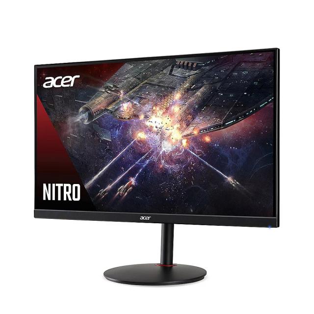 Монитор Acer Nitro XV242YPbmiiprx, 23.8'' IPS LED, Anti-Glare, FreeSync, ZeroFrame, 2ms/0.9ms(Min.), 100M:1, 350 cd/m2, 1920x1080 FHD, 165Hz, 2xHDMI, DP, Audio out, Speakers 2x2W, Height adj., Tilt, Swivel, Pivot, Black